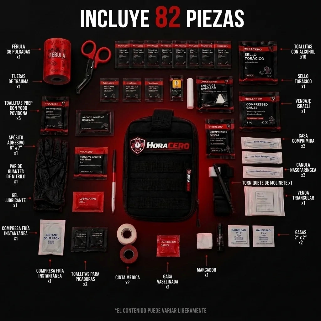 HoraCero Pro® : Kit de Rescate de 82 piezas