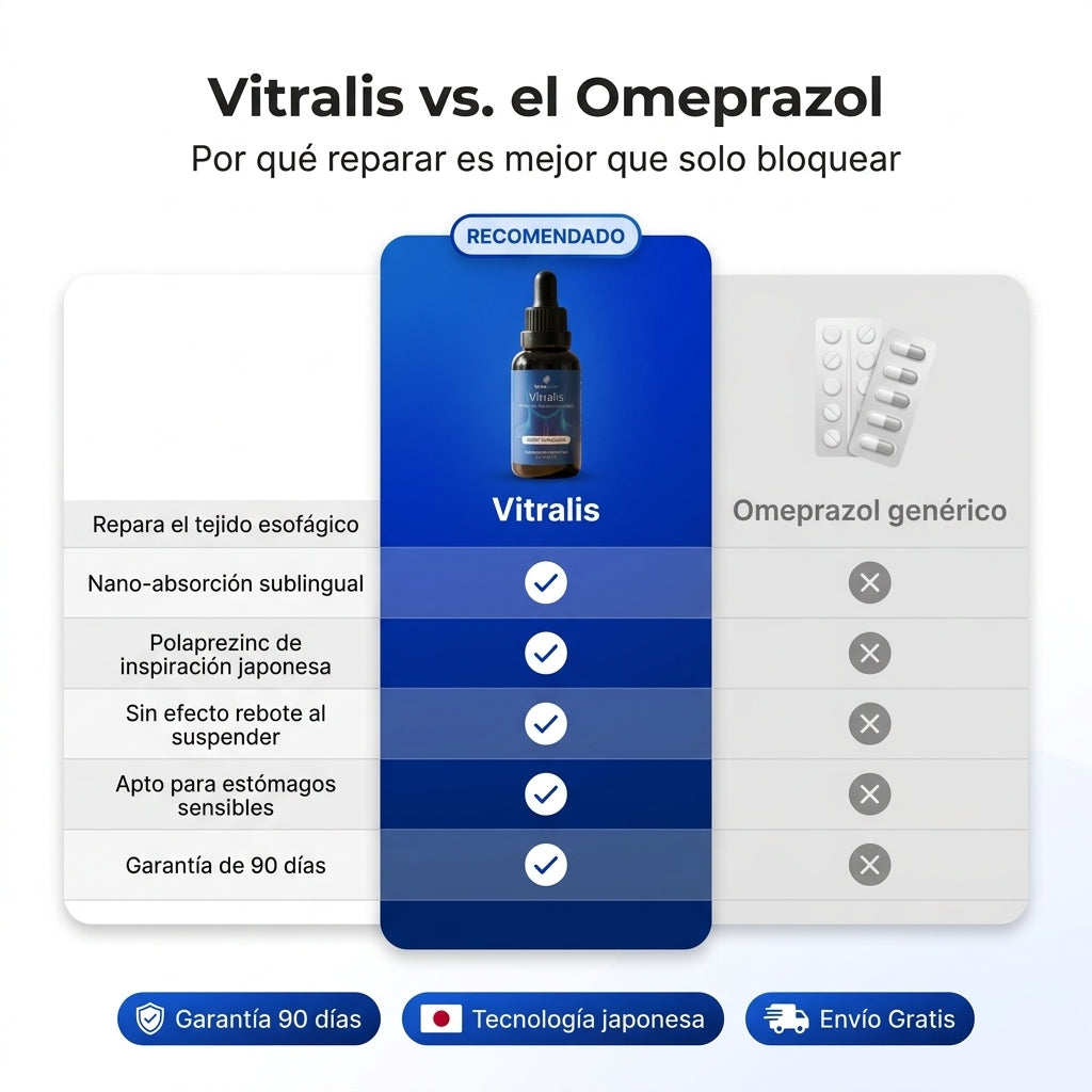 Vitralis® Reparador esofágico nano-sublingual